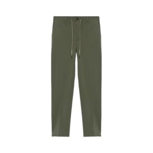 Piqu-Weave Trousers