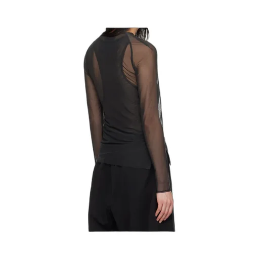 Y-3 Long-Sleeved Mesh Top