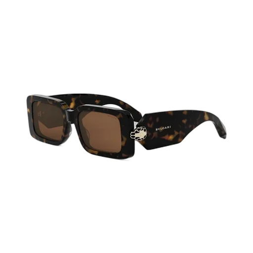 Bulgari Rectangular Frame Sunglasses
