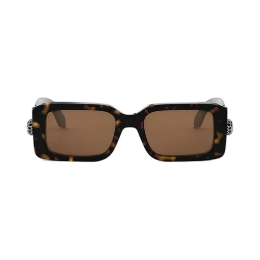 Bulgari Rectangular Frame Sunglasses
