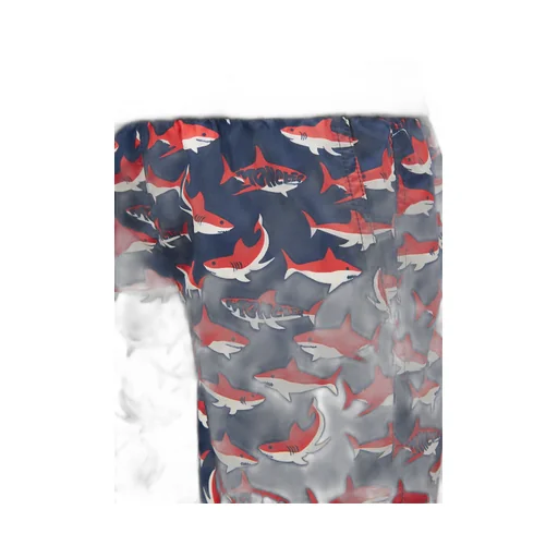 Shark Print Swim Shorts