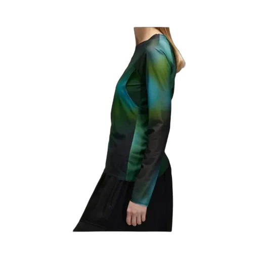 Y-3 Long-Sleeved Mesh Top
