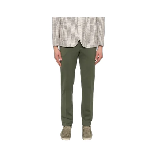 Piqu-Weave Trousers
