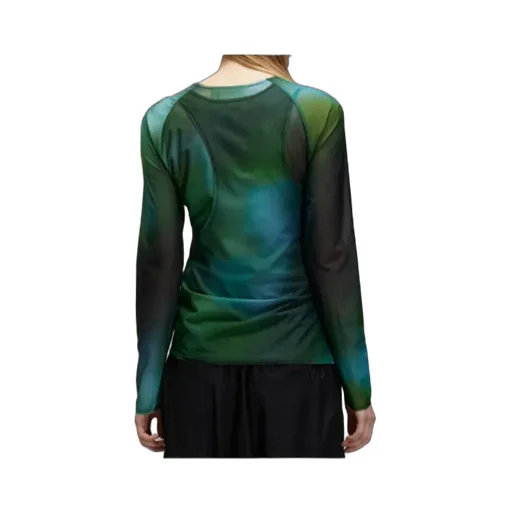 Y-3 Long-Sleeved Mesh Top