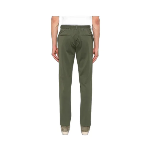 Piqu-Weave Trousers
