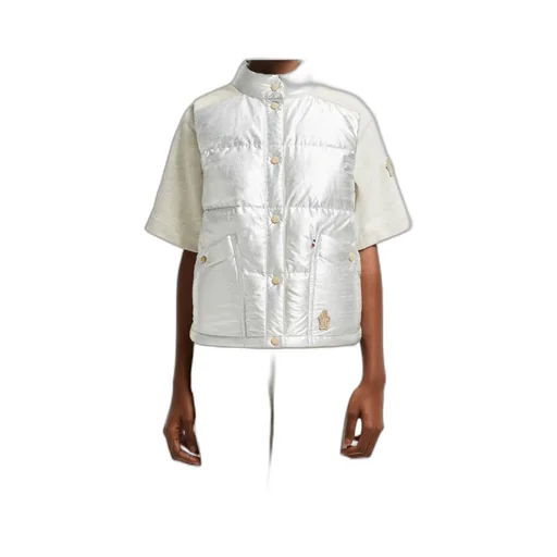 Moncler Grenoble Pinchot Lamé Down Vest