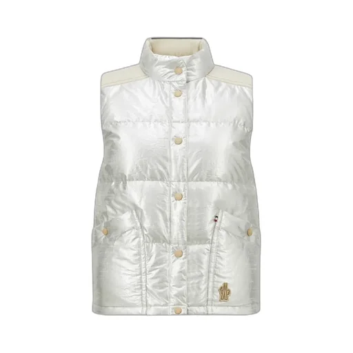 Moncler Grenoble Pinchot Lamé Down Vest