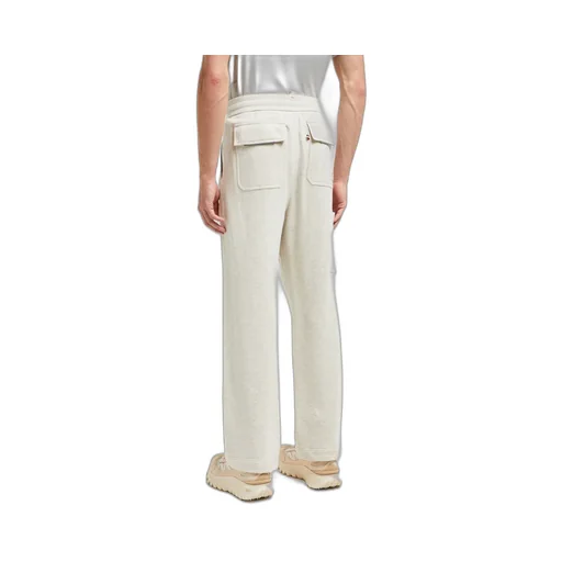 Embossed Logo Cotton Track Pants