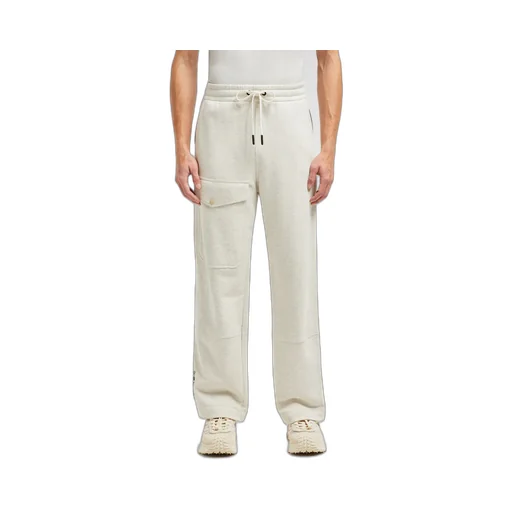 Embossed Logo Cotton Track Pants