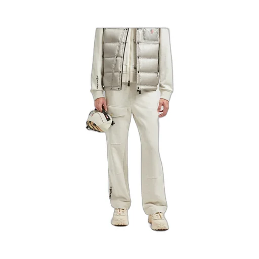 Embossed Logo Cotton Track Pants