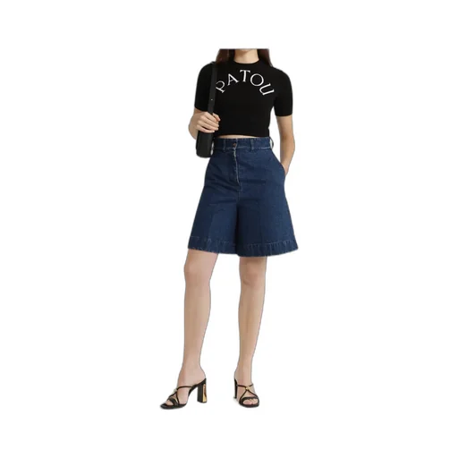 Patou Denim Bermuda Shorts