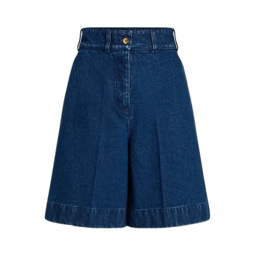 Patou Denim Bermuda Shorts