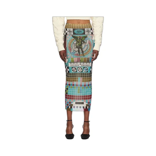 Printed Skirt