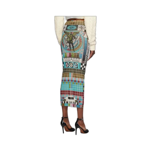 Printed Skirt