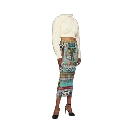 Printed Skirt