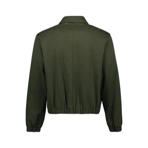 Ami Elasticated Hem Zipped Jacket