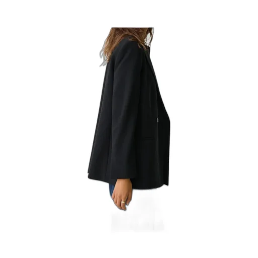 Theory Admiral Crepe Relaxed Double-Breasted Blazer