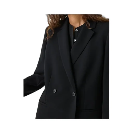 Theory Admiral Crepe Relaxed Double-Breasted Blazer