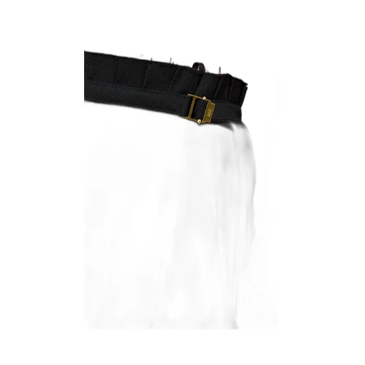 Ami Paris Twill Pleated Maxi Skirt