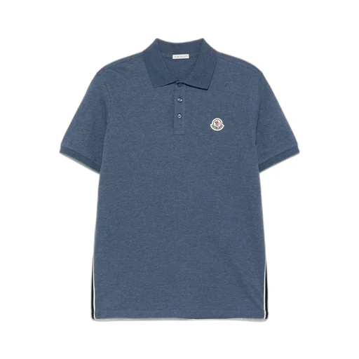 Moncler Logo Patch Short Sleeved Polo Shirt