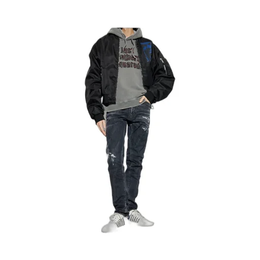 Dsquared2 Logo Printed Drawstring Hoodie