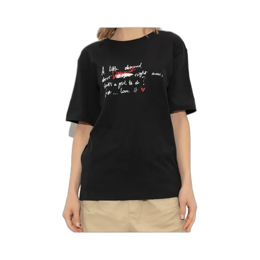 Dsquared2 Logo Embroidered Crewneck T-Shirt