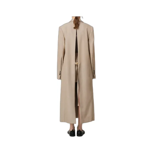 Ami Paris Back Slit Long Coat