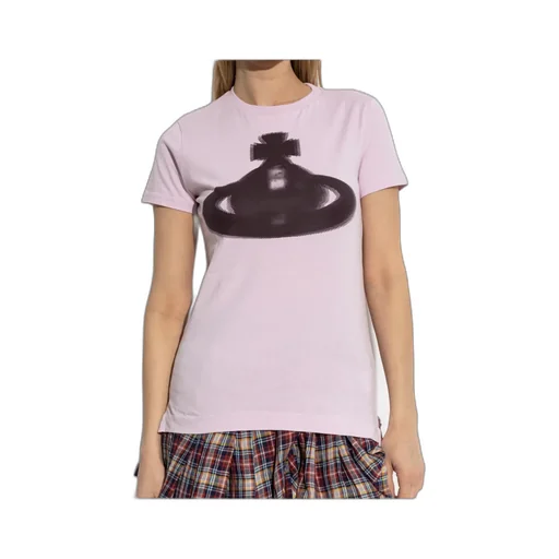Vivienne Westwood Orb Printed Crewneck T-Shirt