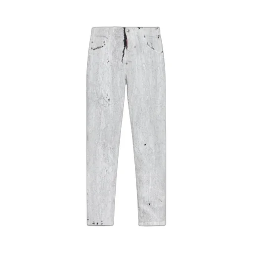Dsquared2 Crinkled Slim Skater Jeans