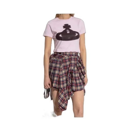 Vivienne Westwood Orb Printed Crewneck T-Shirt