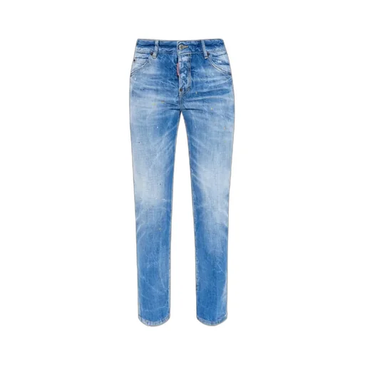 Dsquared2 Low-Rise Slim Fit Jeans
