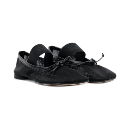 Mm6 Maison Margiela Bow Detail Ballet Shoes