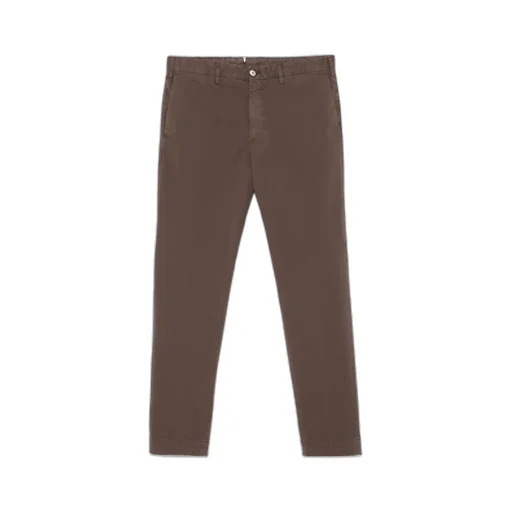 Incotex Pressed-Crease Tapered Trousers