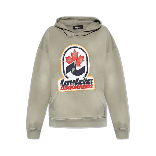 Dsquared2 Logo Patch Hoodie