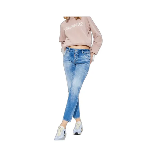 Dsquared2 Low-Rise Slim Fit Jeans
