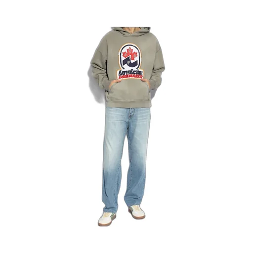 Dsquared2 Logo Patch Hoodie