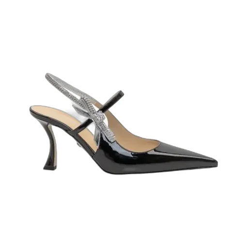Mach & Mach Embellished Pointed Toe Pumps