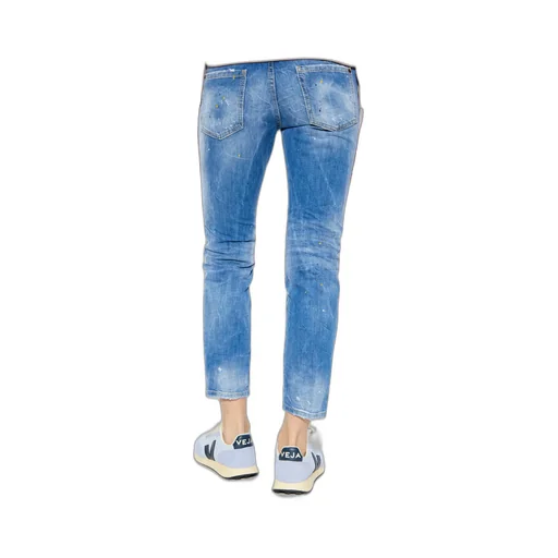 Dsquared2 Low-Rise Slim Fit Jeans