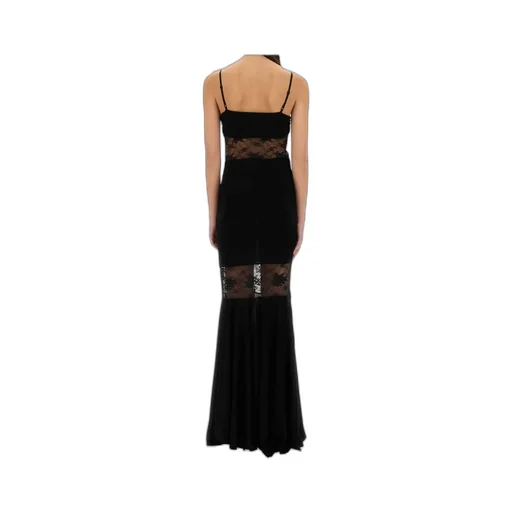 Nina Ricci Mermaid Dress With Lace Panels