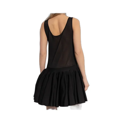 AlaÏA Knitted Godet Dress