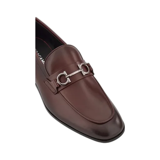 Gancini Embellished Loafers
