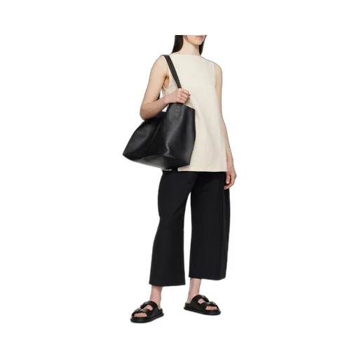 Boat-Neck Sleeveless Top