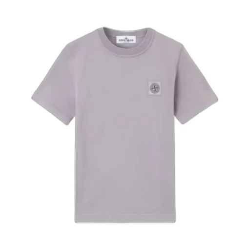 Stone Island Junior Logo Patch Crewneck T-Shirt
