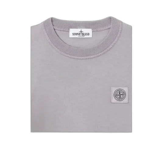 Stone Island Junior Logo Patch Crewneck T-Shirt