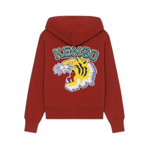 Oversized Hoodie Tiger Varsity