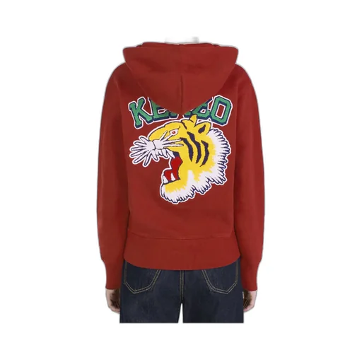 Oversized Hoodie Tiger Varsity