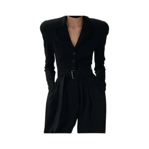 Single-Button Suit Coat