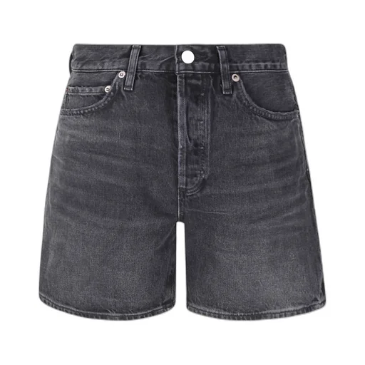 Agolde Dame High-Rise Denim Shorts