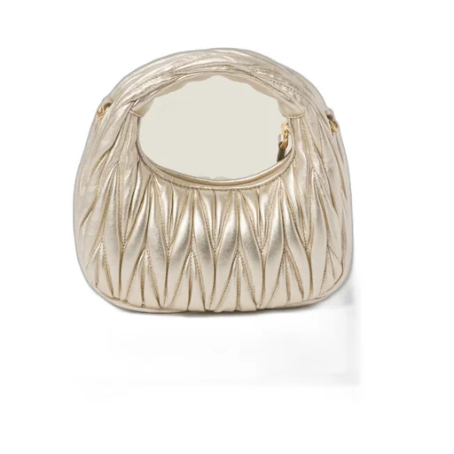Wander Matelassé Nappa Leather Hobo Mini-Bag