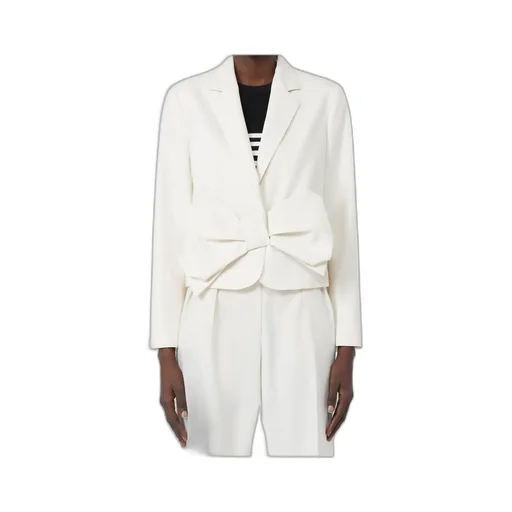 Cotton Twill Cropped Jacket
